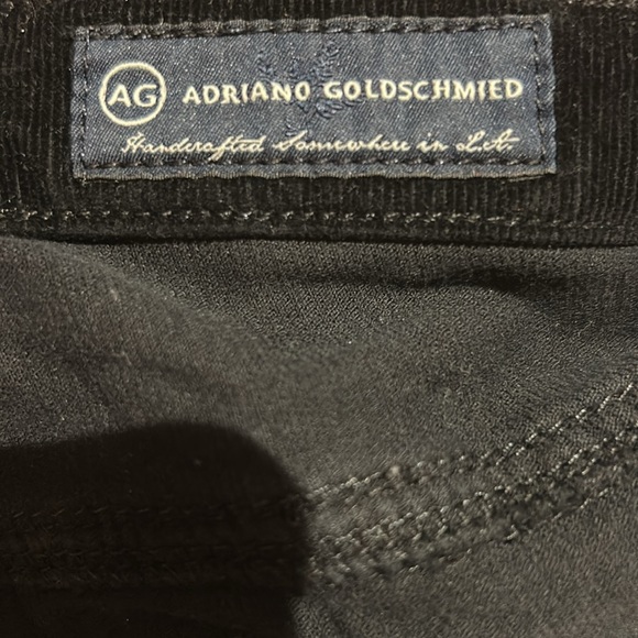 Low rise corduroy black bootcut pants - Picture 4 of 5